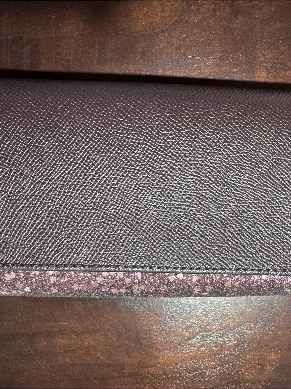 Coach Heart GlitterSlim Wallet Raspberry - Picture 6 of 6